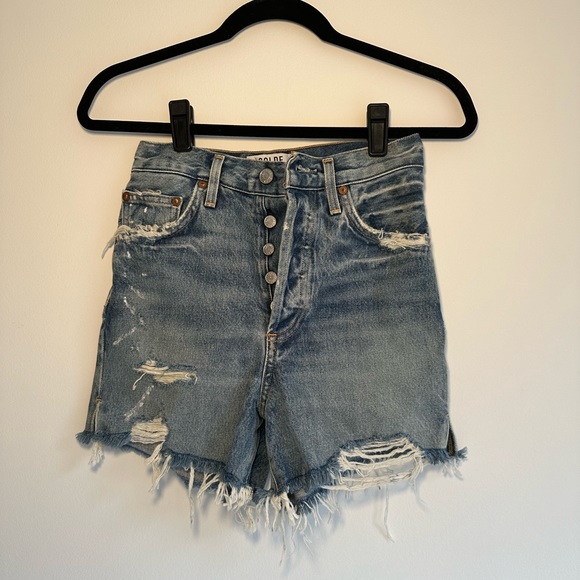 AGOLDE Dee Ultra High Rise Shorts - Picture 6 of 6